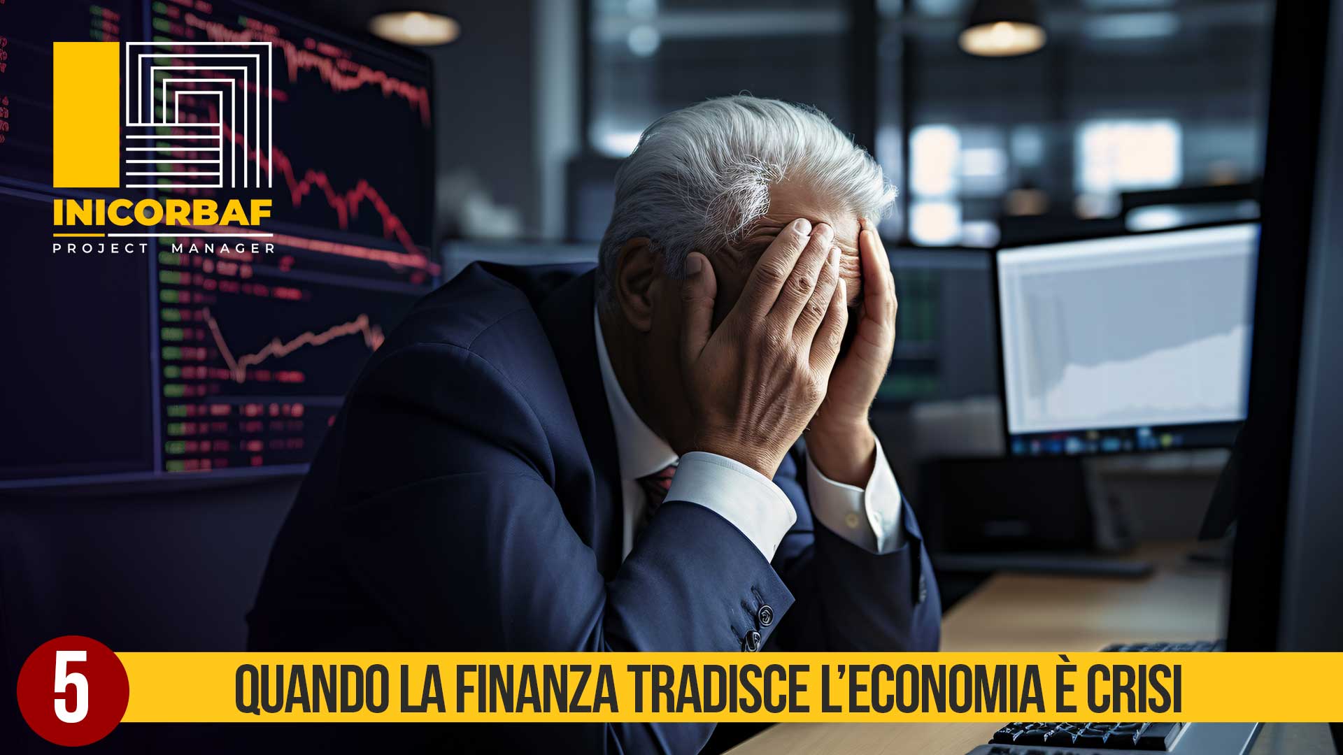 Quando la finanza tradisce l’economia è crisi