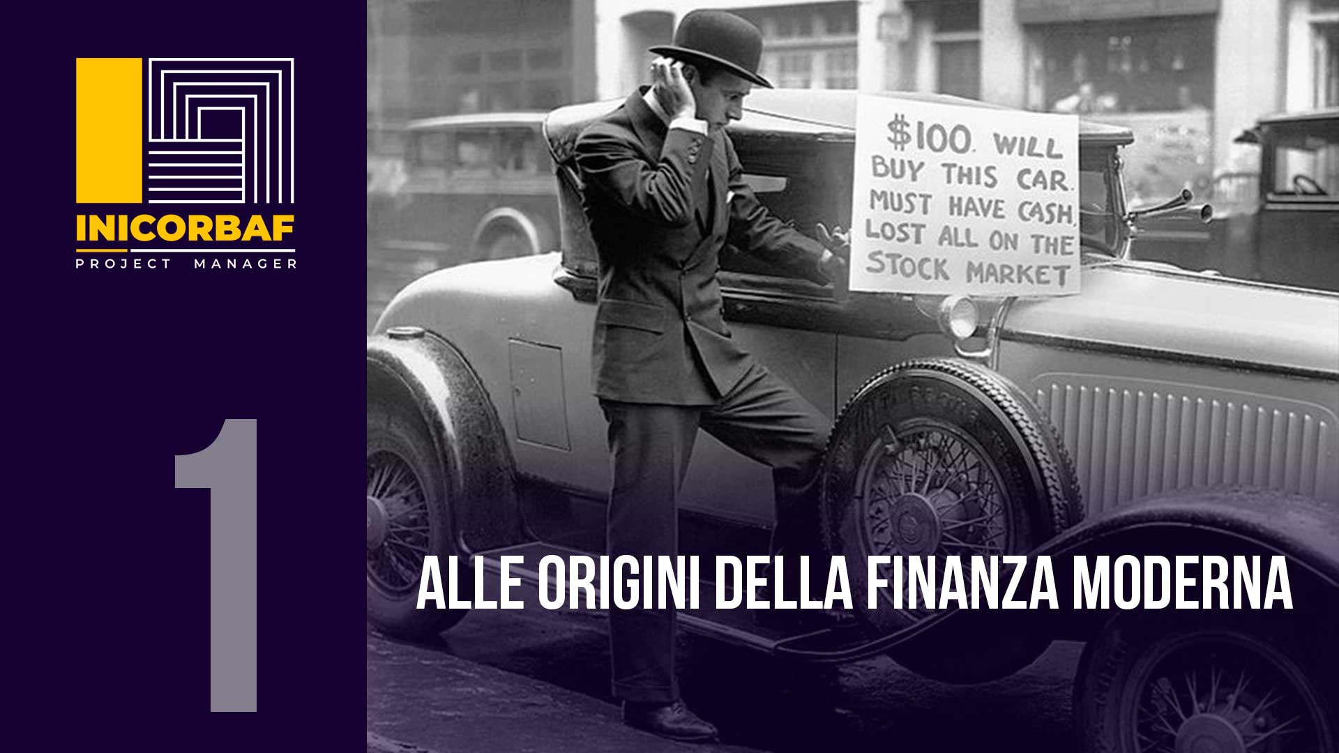 Alle origini della finanza moderna